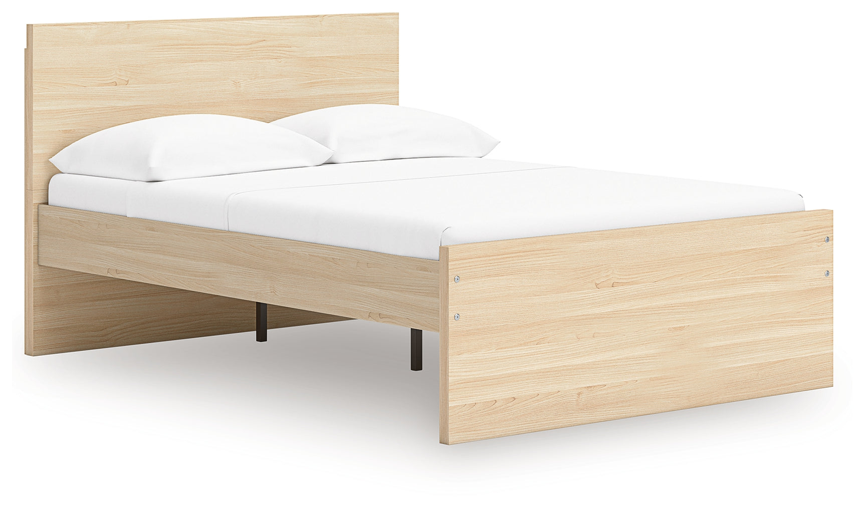 Onita Natural King Panel Platform Bed