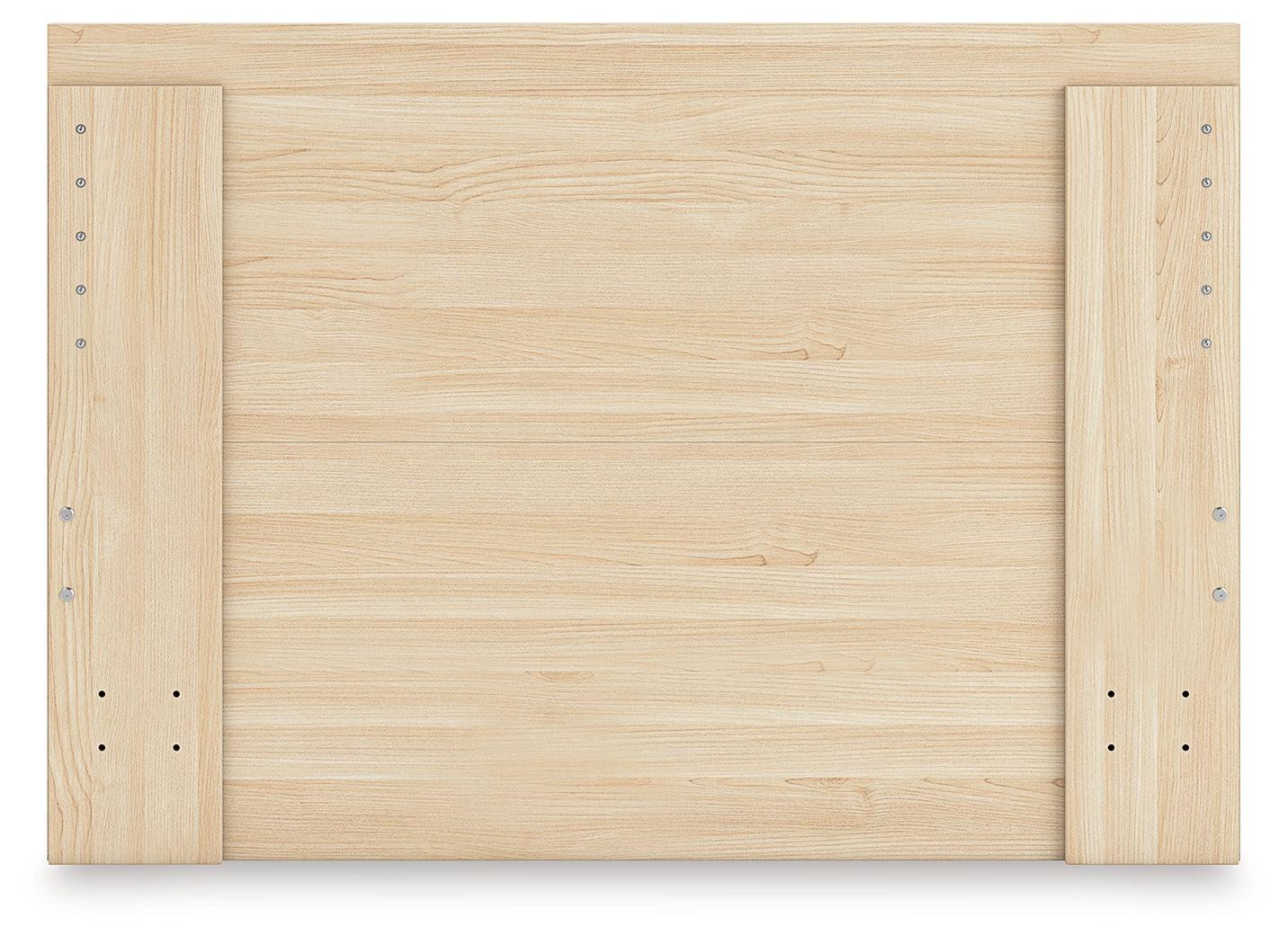 Onita Natural Full Panel Platform Bed