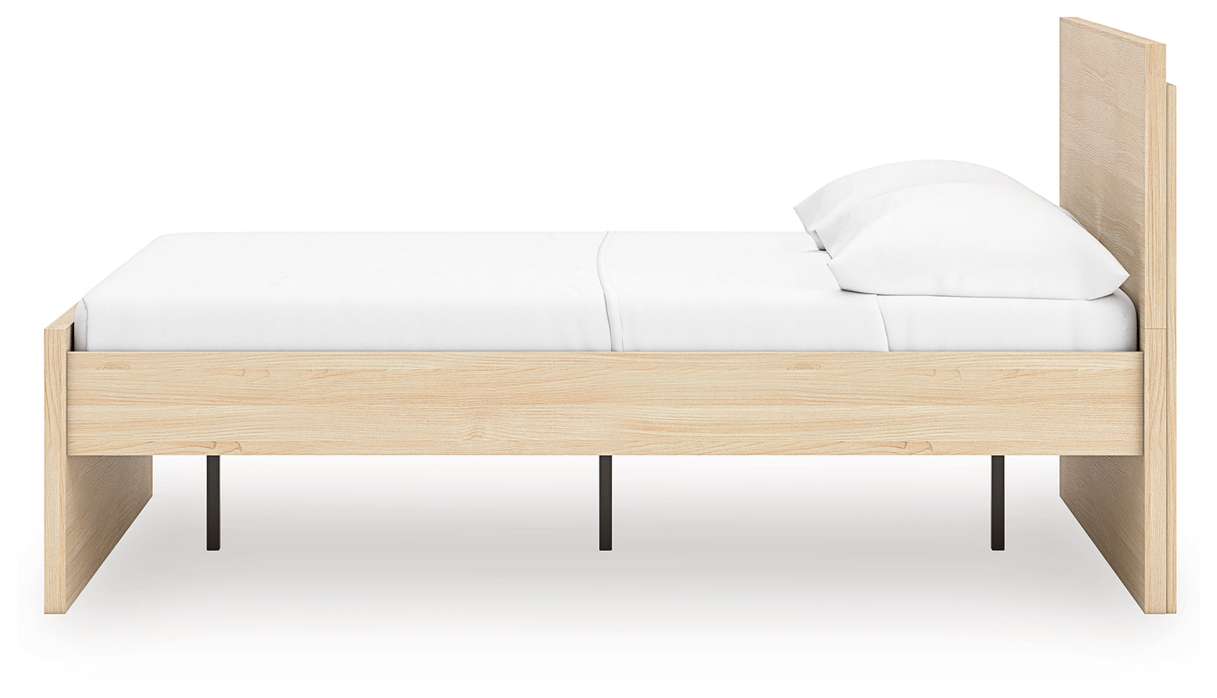 Onita Natural Full Panel Platform Bed