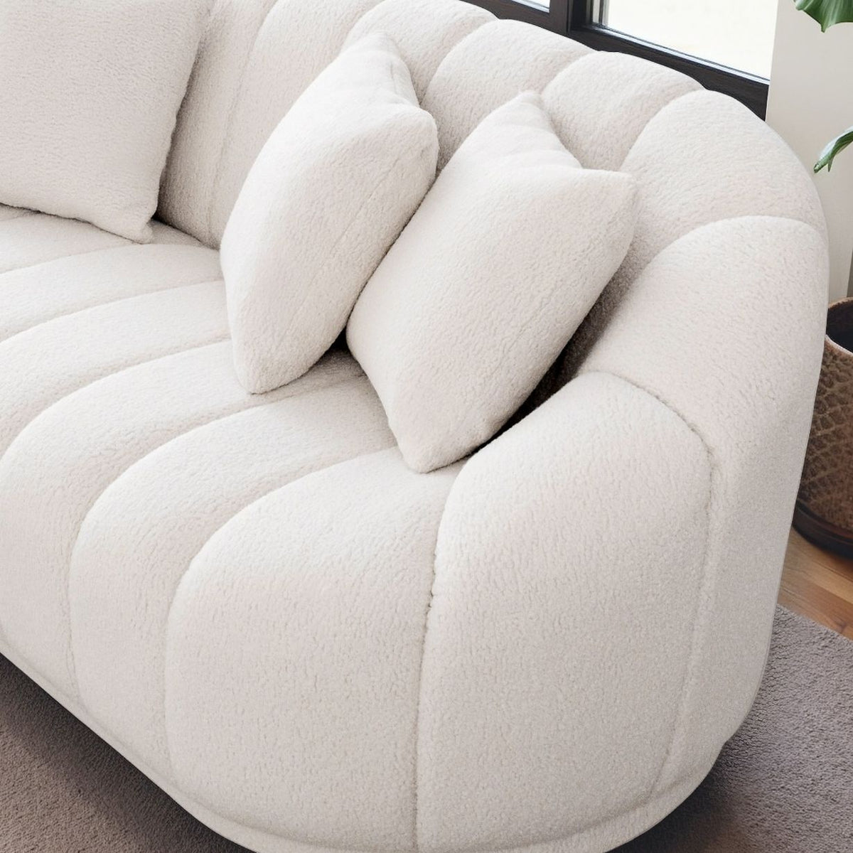 Wendy Cream Boucle Sofa