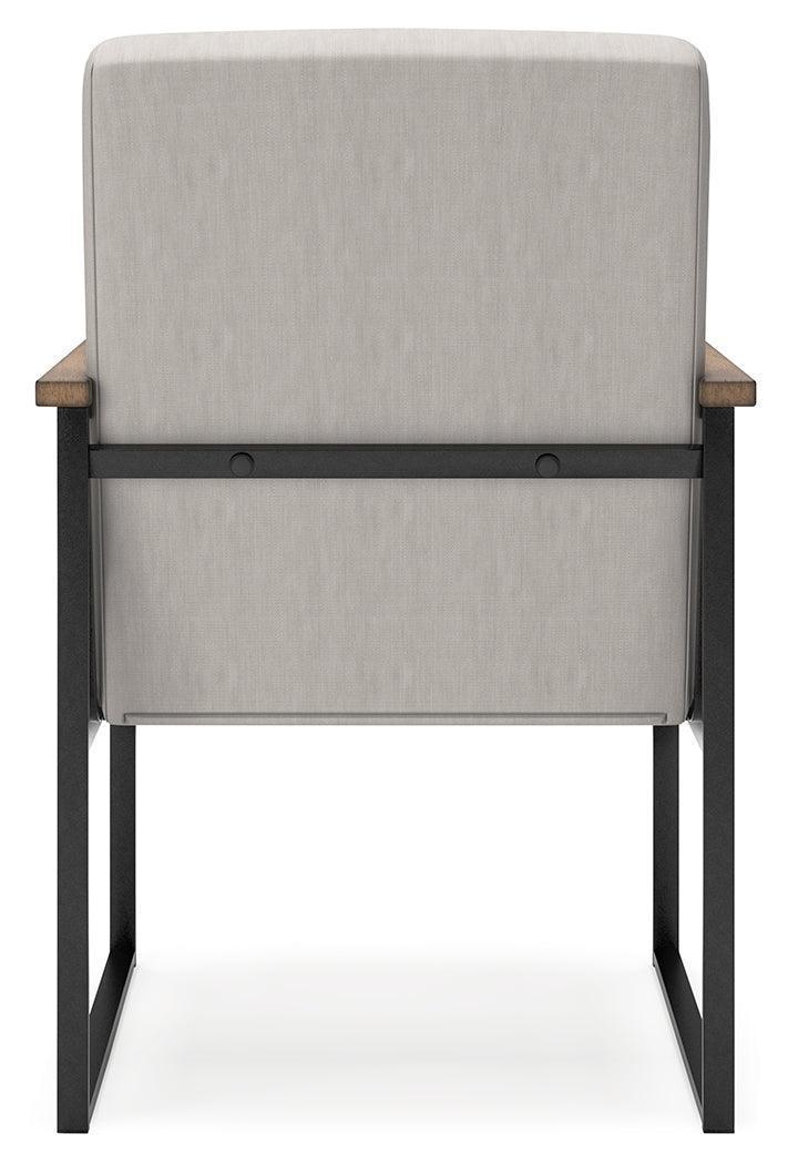 Montia Light Brown Home Office Desk with Chair and Storage