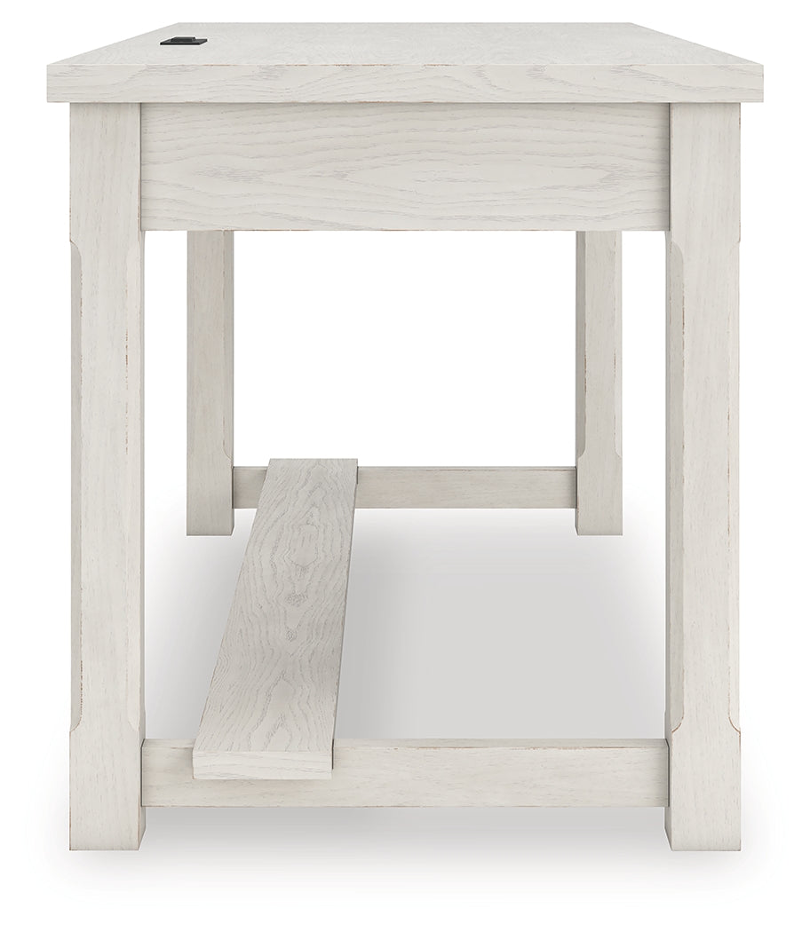 Robbinsdale Antique White Home Office Desk