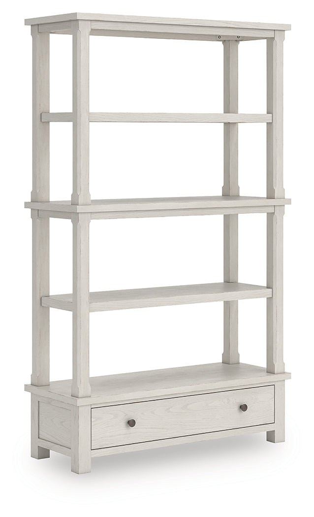 Robbinsdale Antique White 75" Bookcase