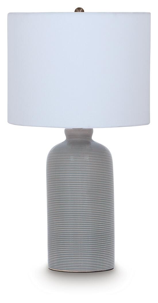 Wimlow Gray Blue Table Lamp view 2