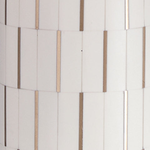 Faridworth White/Gold Finish Table Lamp