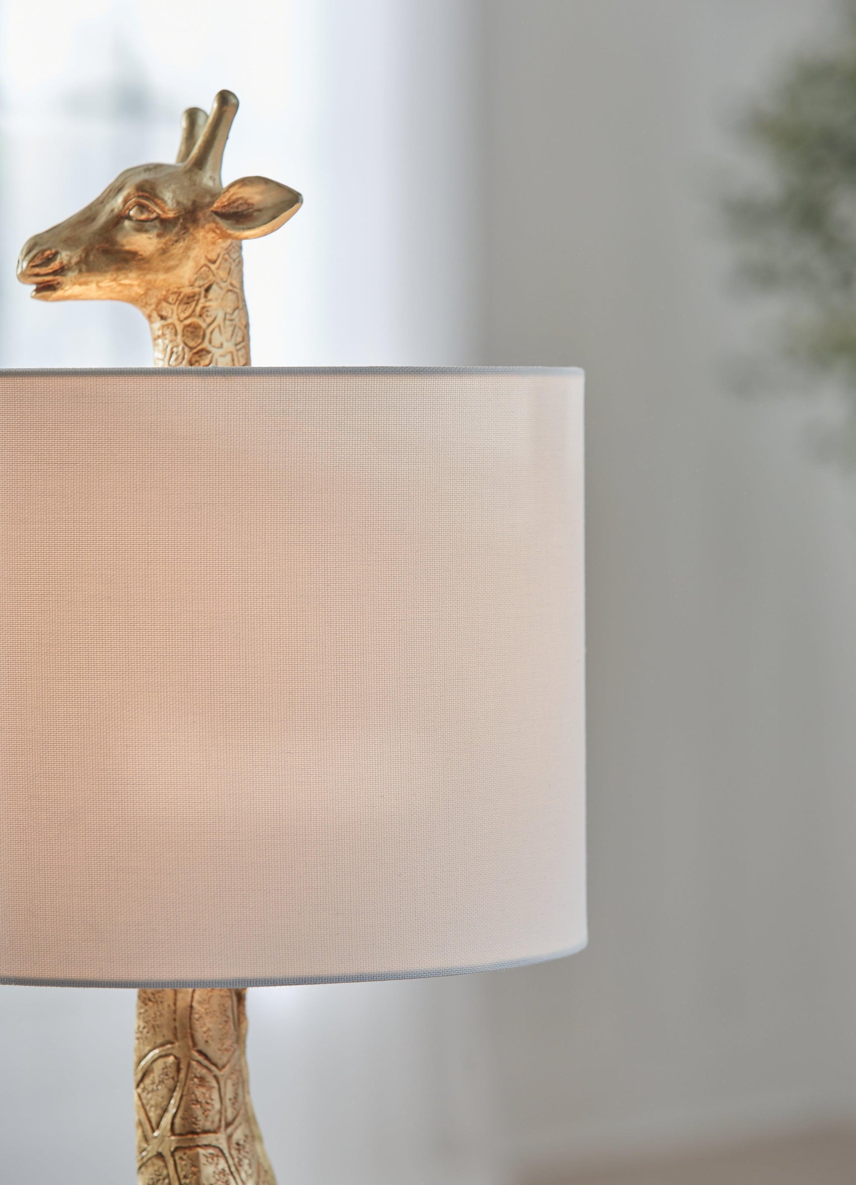 Ferrison Gold Finish 2-Piece Table Lamp Set