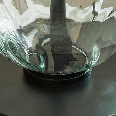 Airbal Clear/black Table Lamp (Set Of 2) - Ella Furniture
