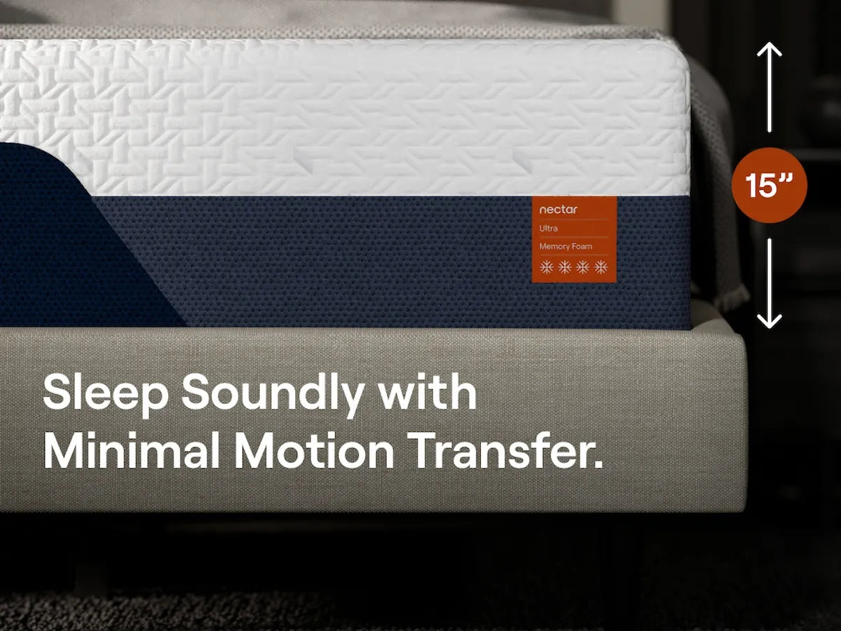 Nectar Ultra Memory Foam White Twin XL Mattress