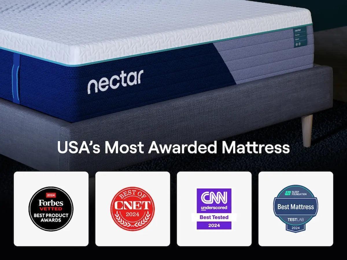 Nectar Premier Hybrid 5.1 White Twin XL Mattress