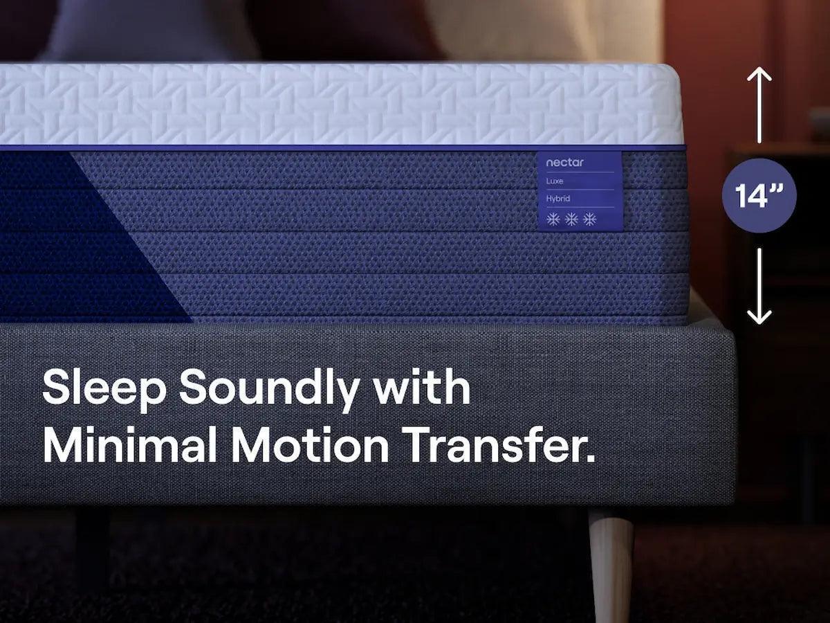 Nectar Luxe Hybrid 5.1 White Twin XL Mattress
