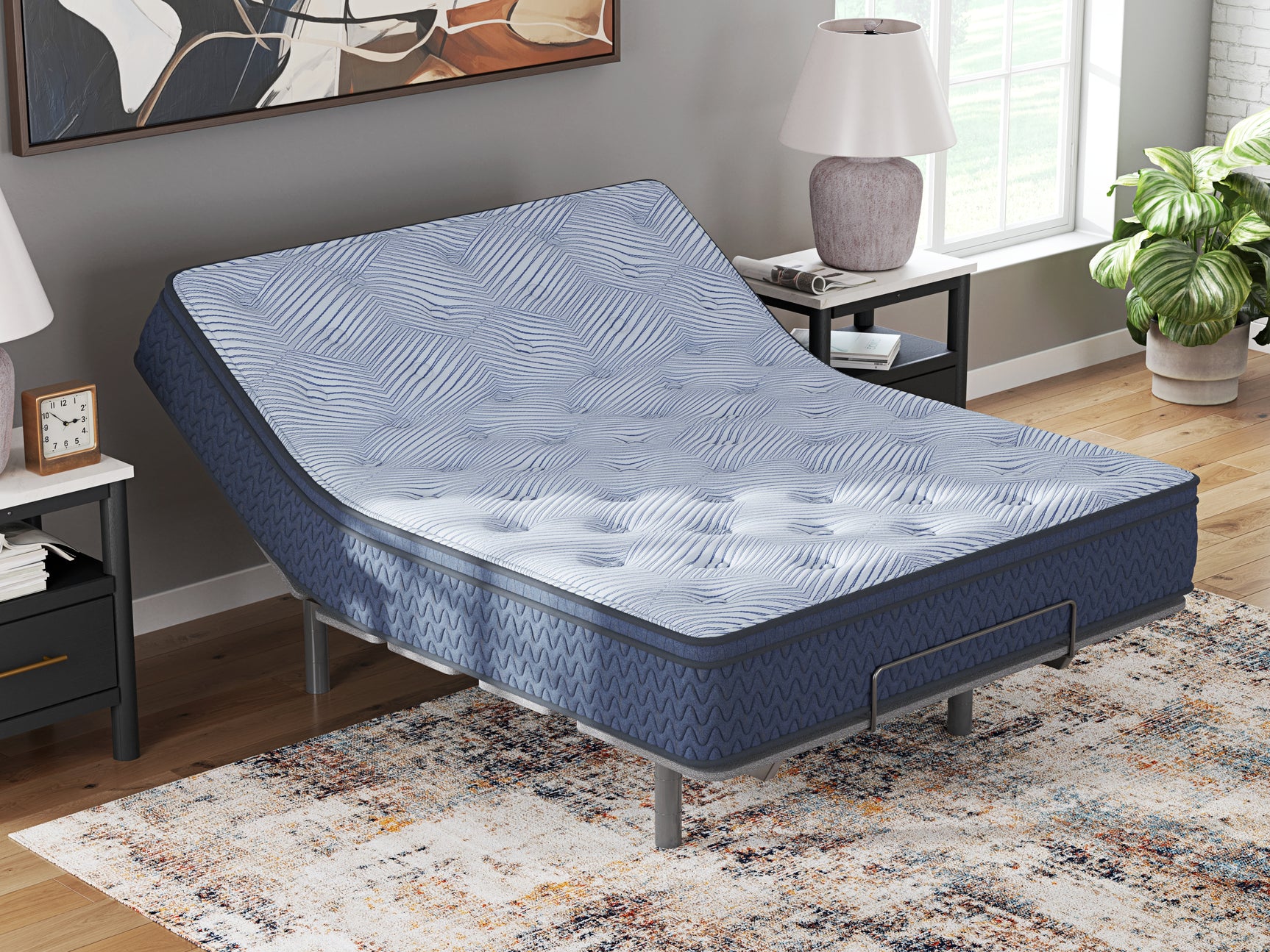 Peak 2.0 12 Hybrid Light Blue Twin Mattress