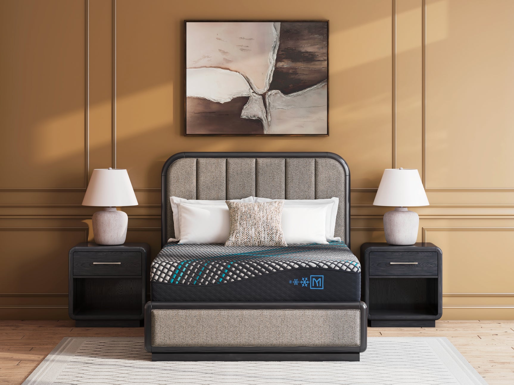 Millennium 2.0 Hybrid 14 Inch Black Queen Mattress