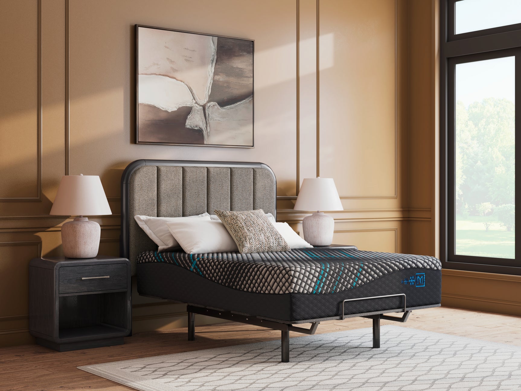 Millennium 2.0 Hybrid 16 Inch Black King Mattress