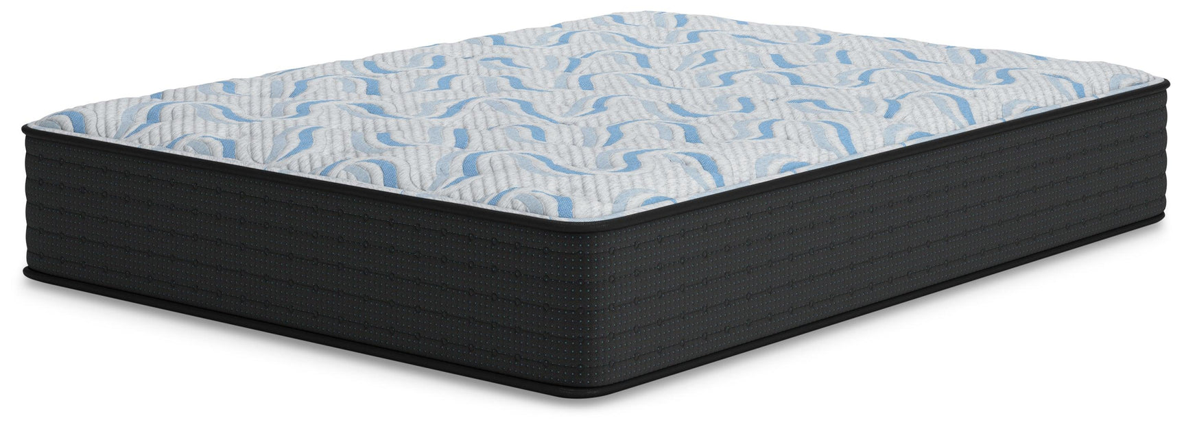 Elite Springs Firm Gray/Blue Queen Mattress