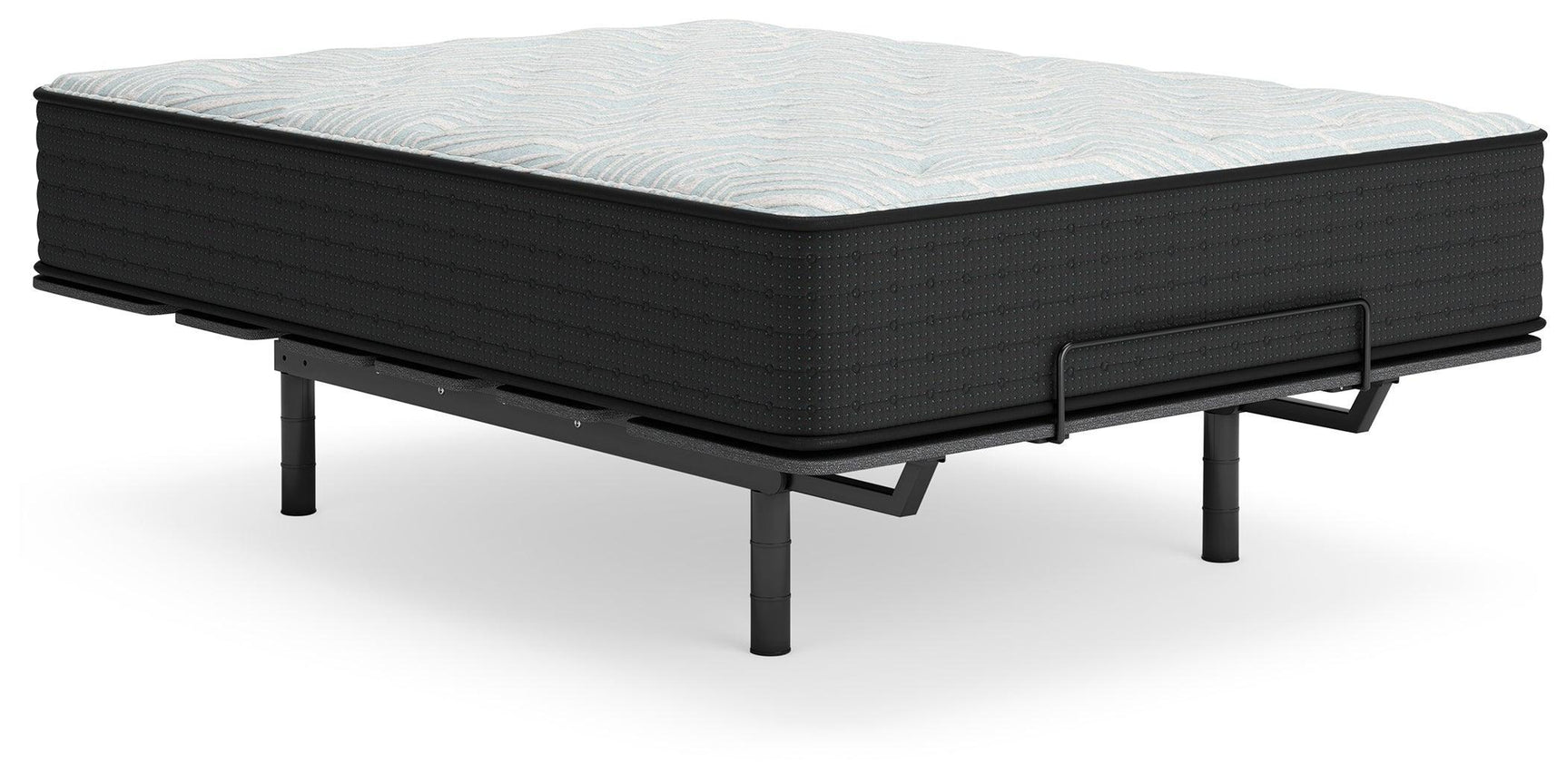Palisades Firm Gray/blue Queen Mattress - Ella Furniture