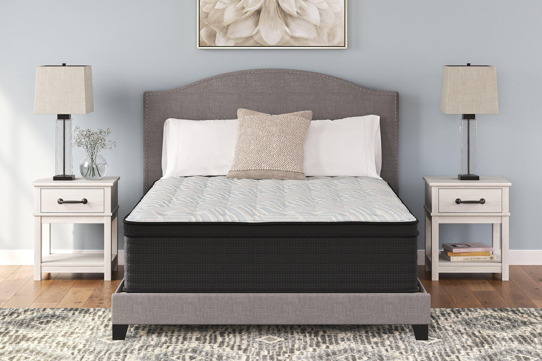 Palisades Et Gray Blue King Mattress