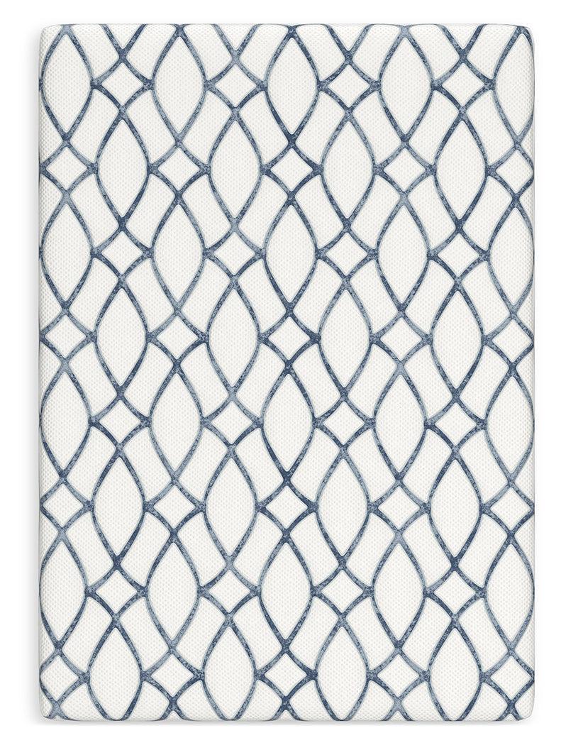 10 Inch Chime Elite 2.0 White Blue Full Mattress