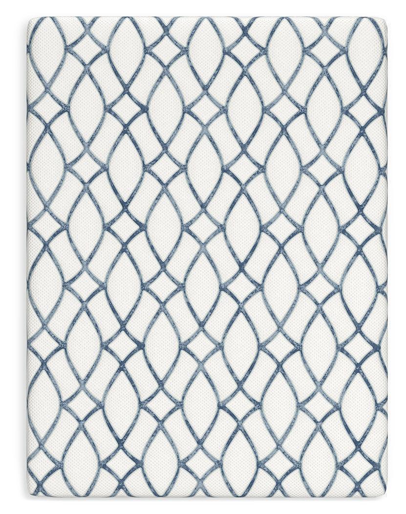 10 Inch Chime Elite 2.0 White Blue Queen Mattress