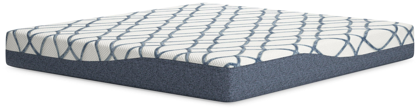 10 Inch Chime Elite 2.0 White Blue King Mattress