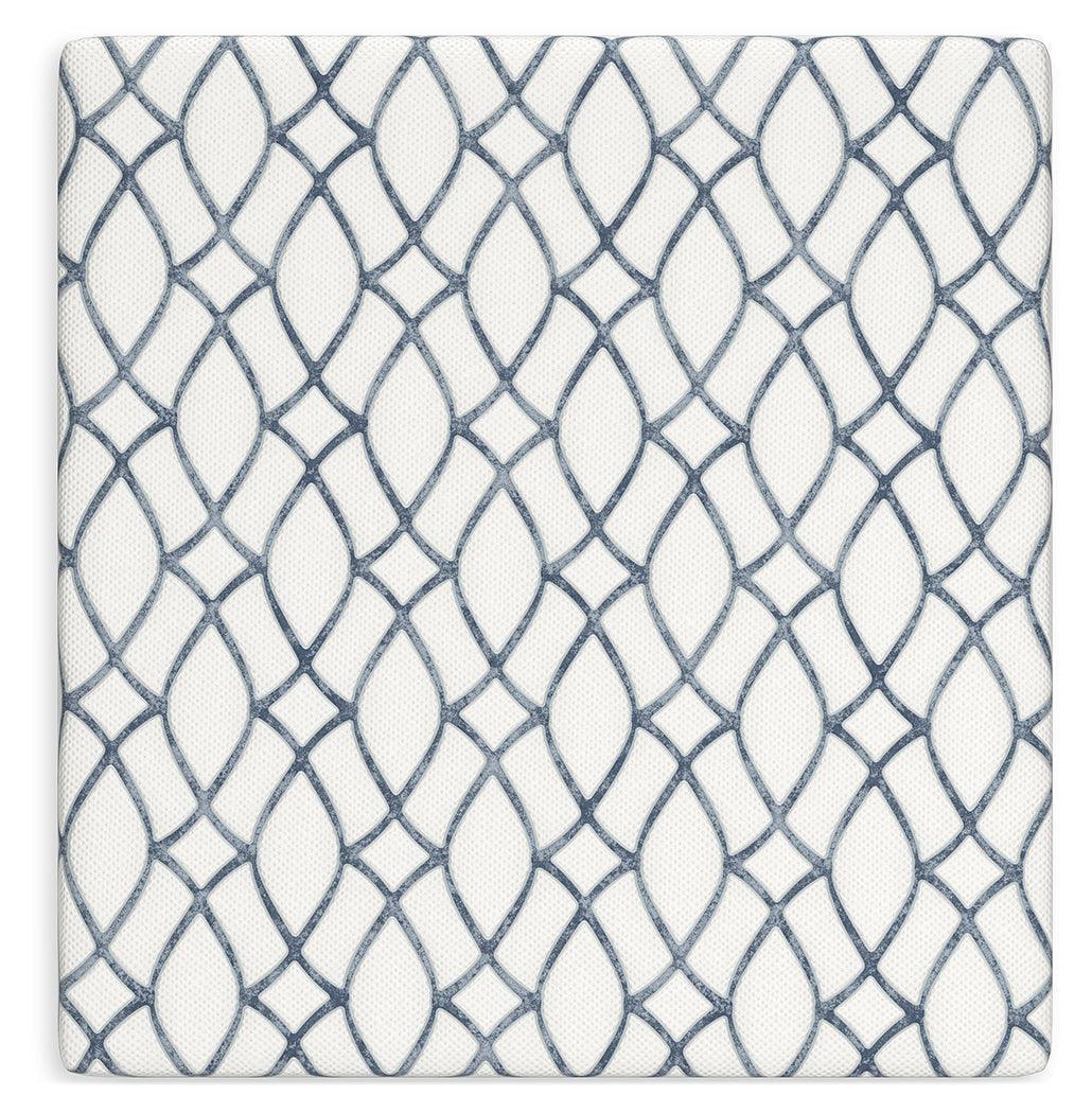 10 Inch Chime Elite 2.0 White Blue King Mattress