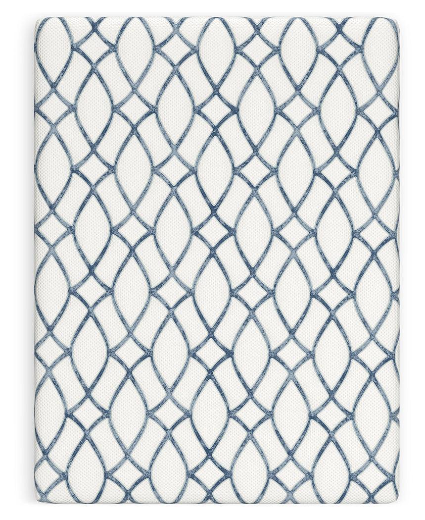 12 Inch Chime Elite 2.0 White Blue Full Mattress