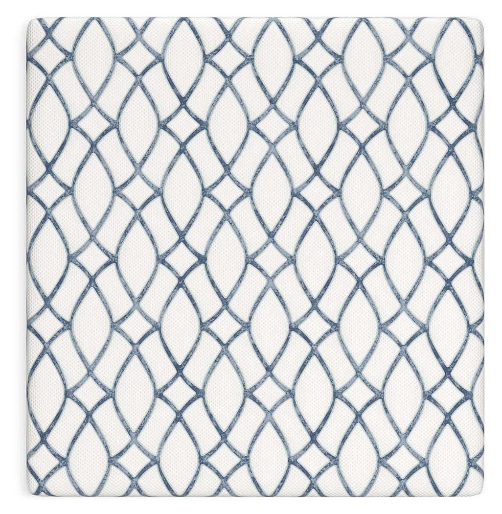 12 Inch Chime Elite 2.0 White/blue King Mattress - Ella Furniture