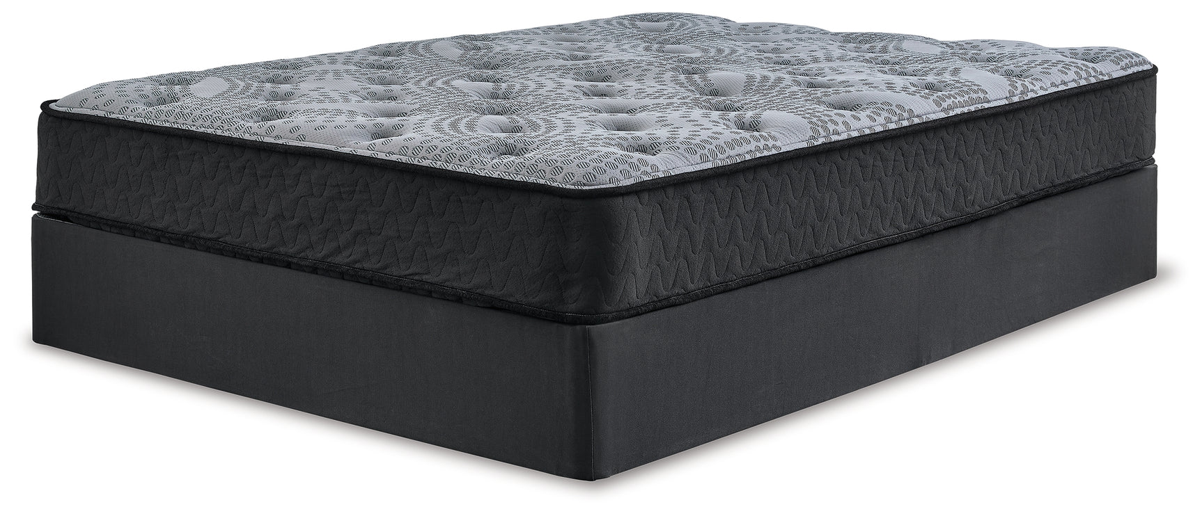 Comfort Plus Gray Twin Hybrid Mattress