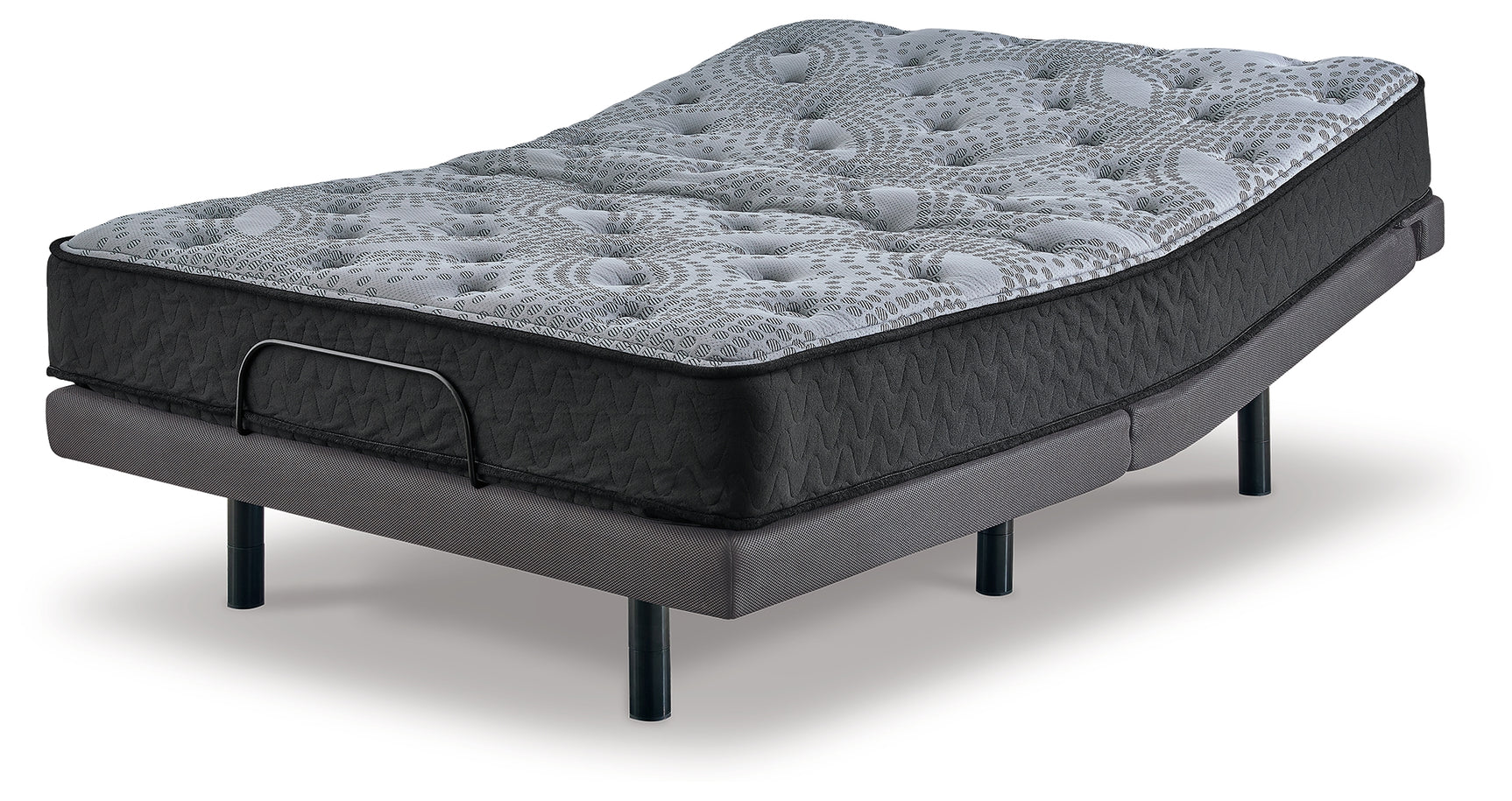 Comfort Plus Gray Twin Hybrid Mattress