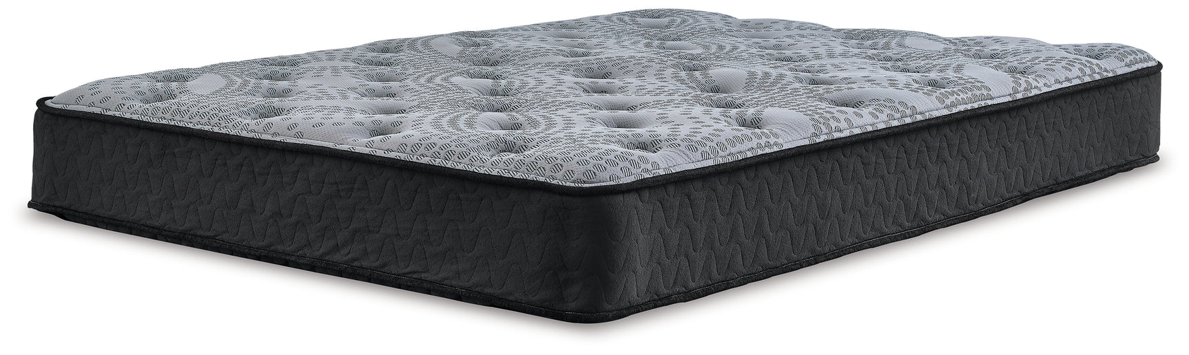 Comfort Plus Gray Twin Hybrid Mattress