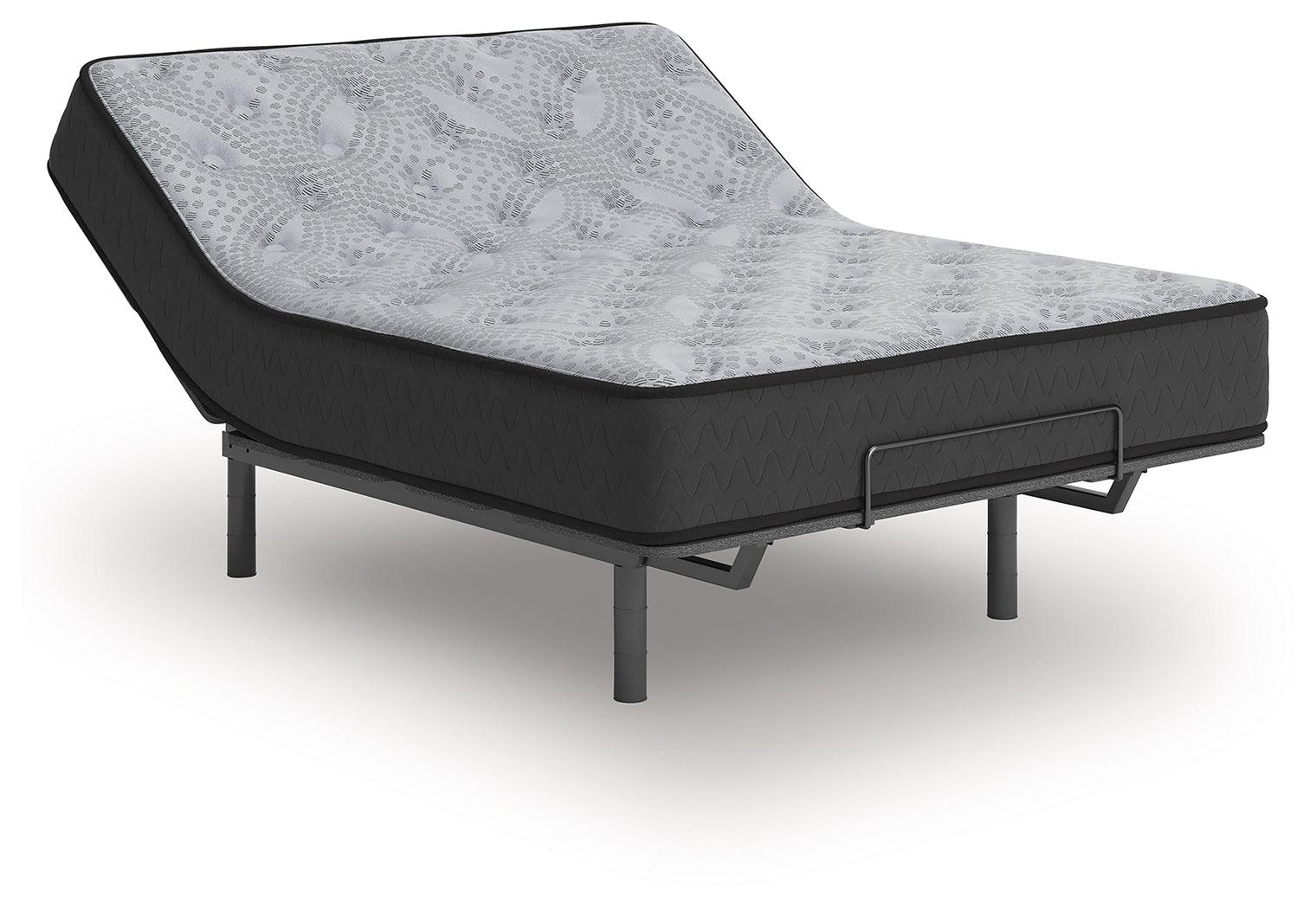 Comfort Plus Gray Twin Hybrid Mattress