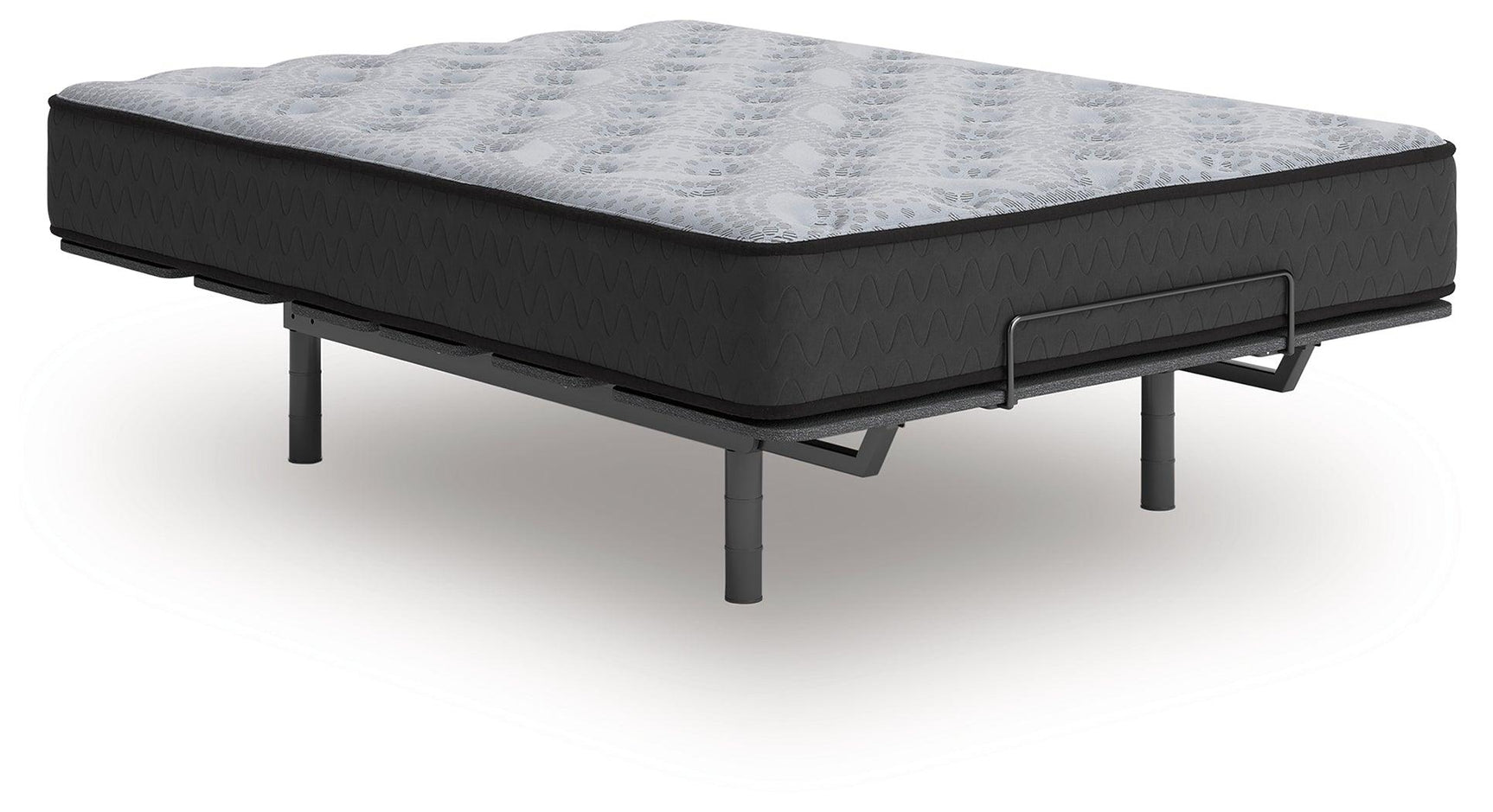 Comfort Plus Gray Twin Hybrid Mattress