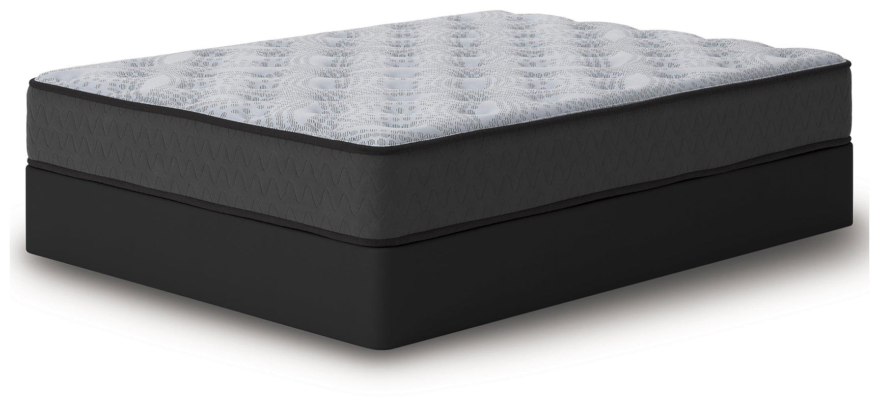 Comfort Plus Gray Twin Hybrid Mattress