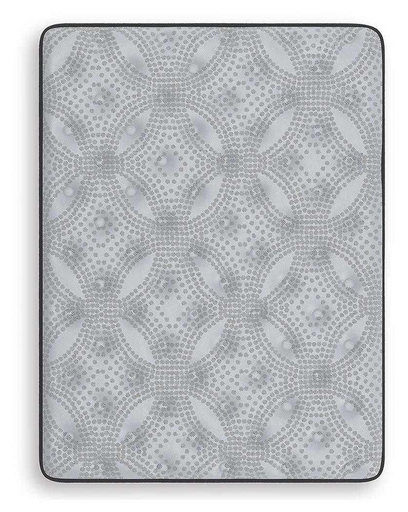 Comfort Plus Gray Twin Hybrid Mattress