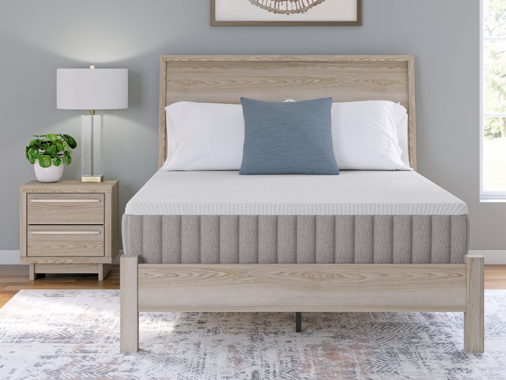 Terra Sleep Firm White Queen Mattress