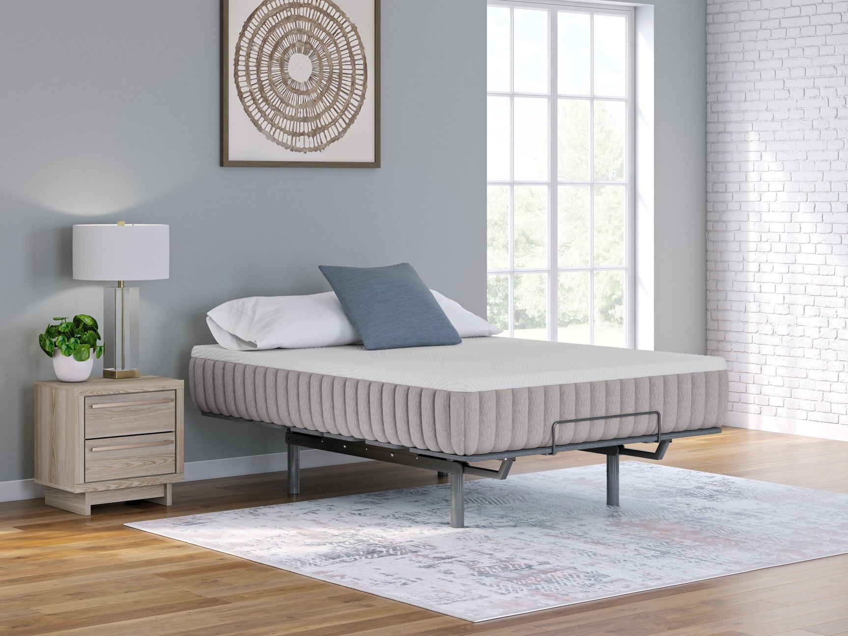 Terra Sleep Firm White Queen Mattress