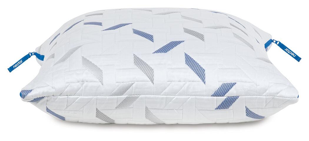 Nectar Classic White Pillow view 3