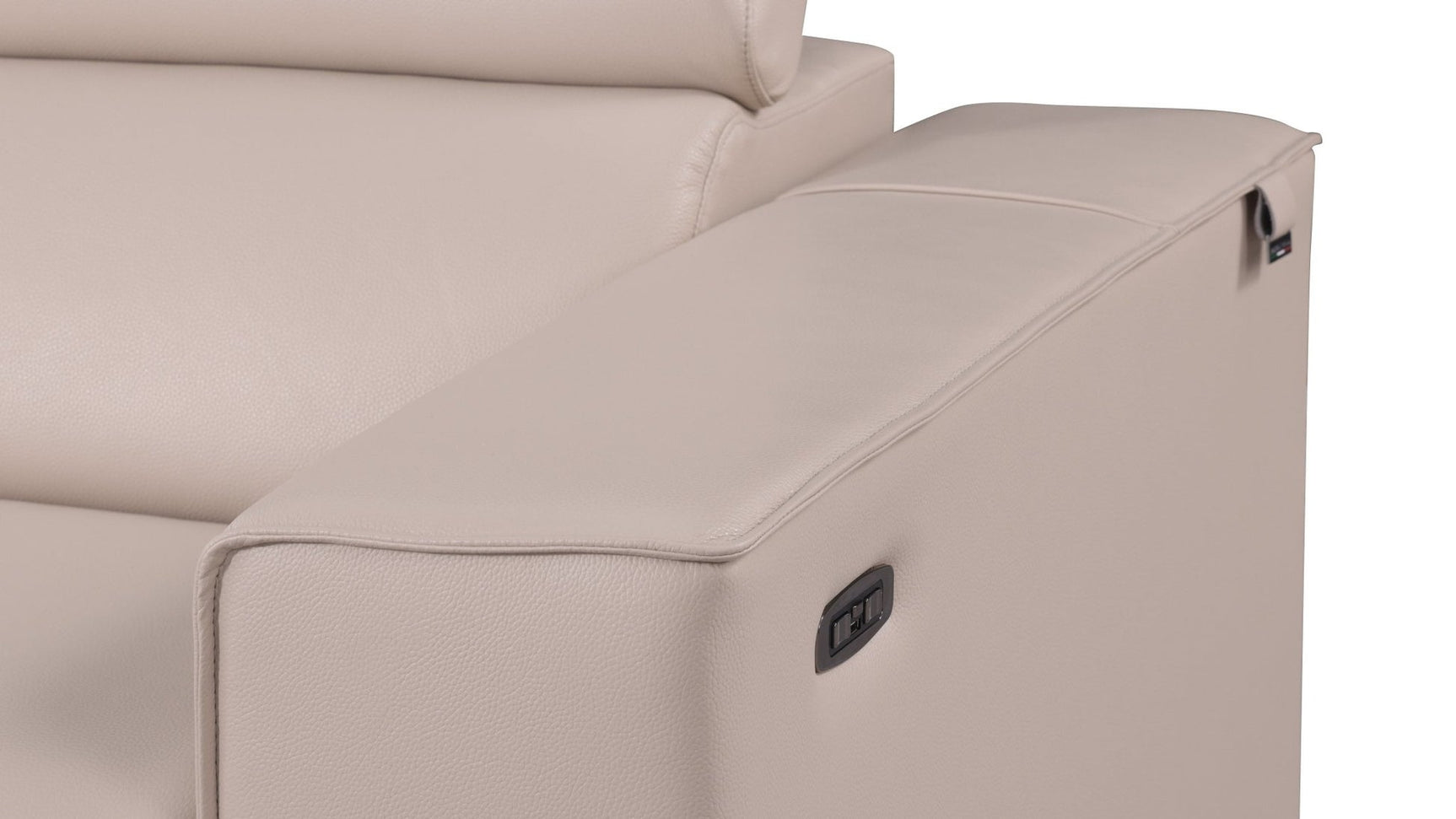 Picasso Beige 6-Piece Power Reclining Sectional