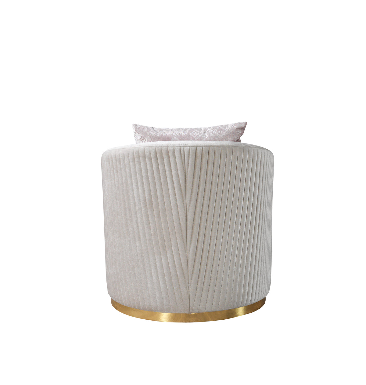 Barona Ivory Velvet Chair