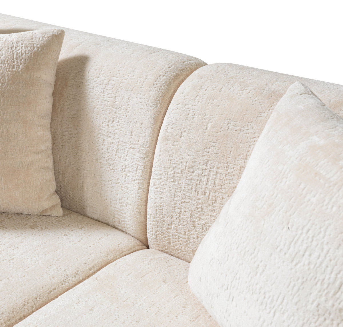 Ameena Ivory Boucle Sofa 93" & Loveseat 71"