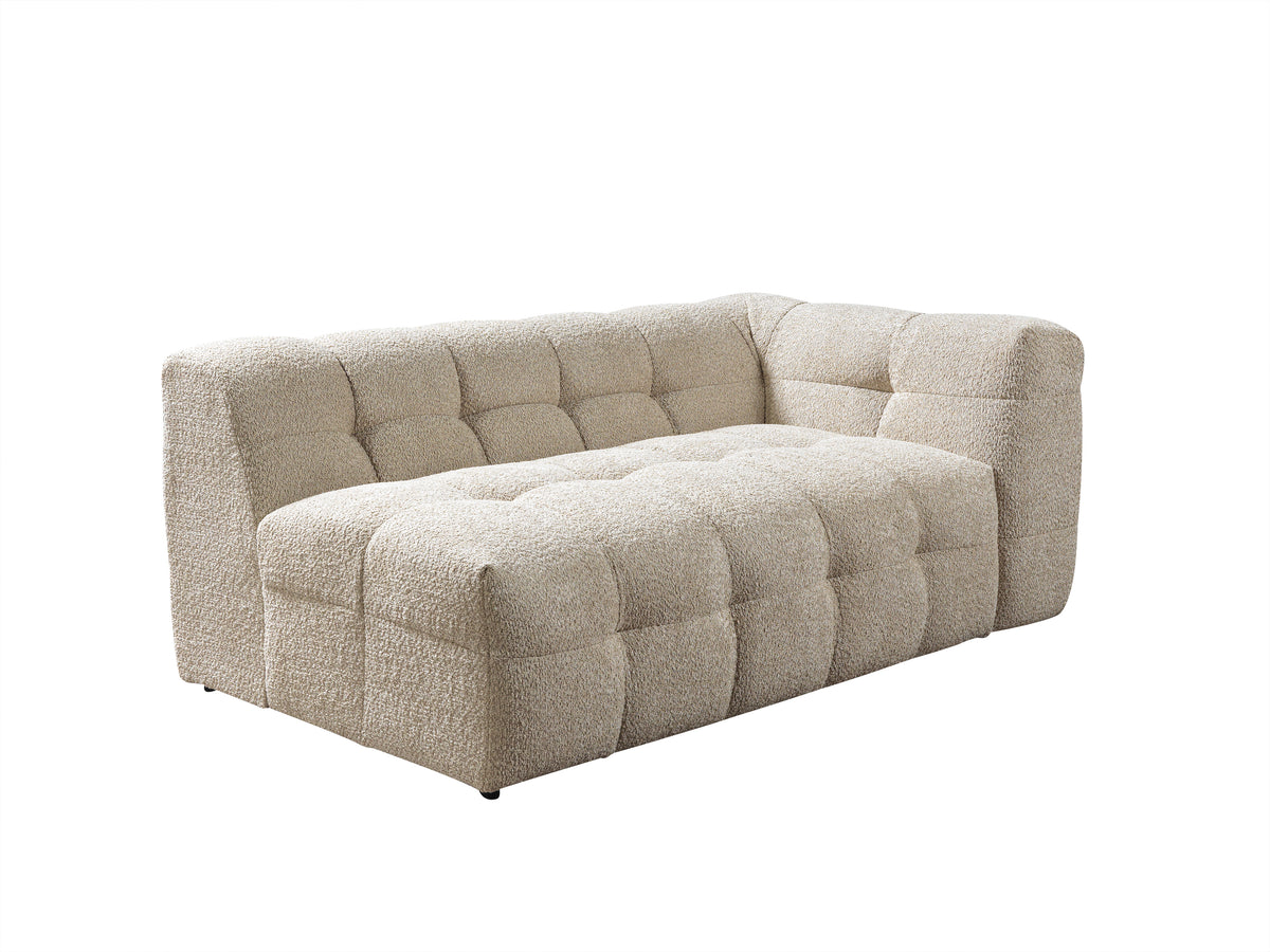 Lili Sand Boucle LAF 110" Sectional