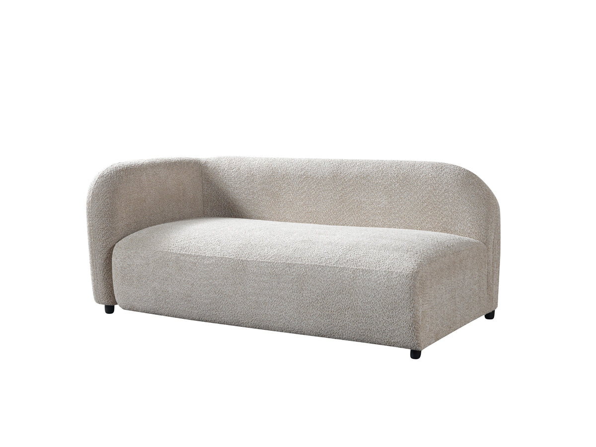 Hanna Sand Boucle RAF 110" Sectional
