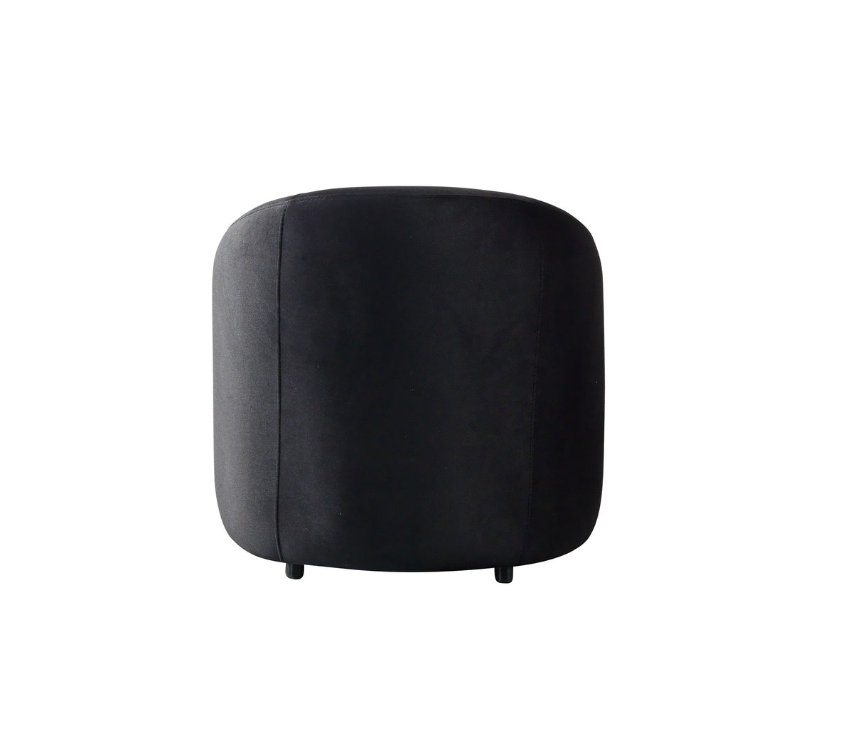 Emily Black Velvet Sofa 91" & Loveseat 81"