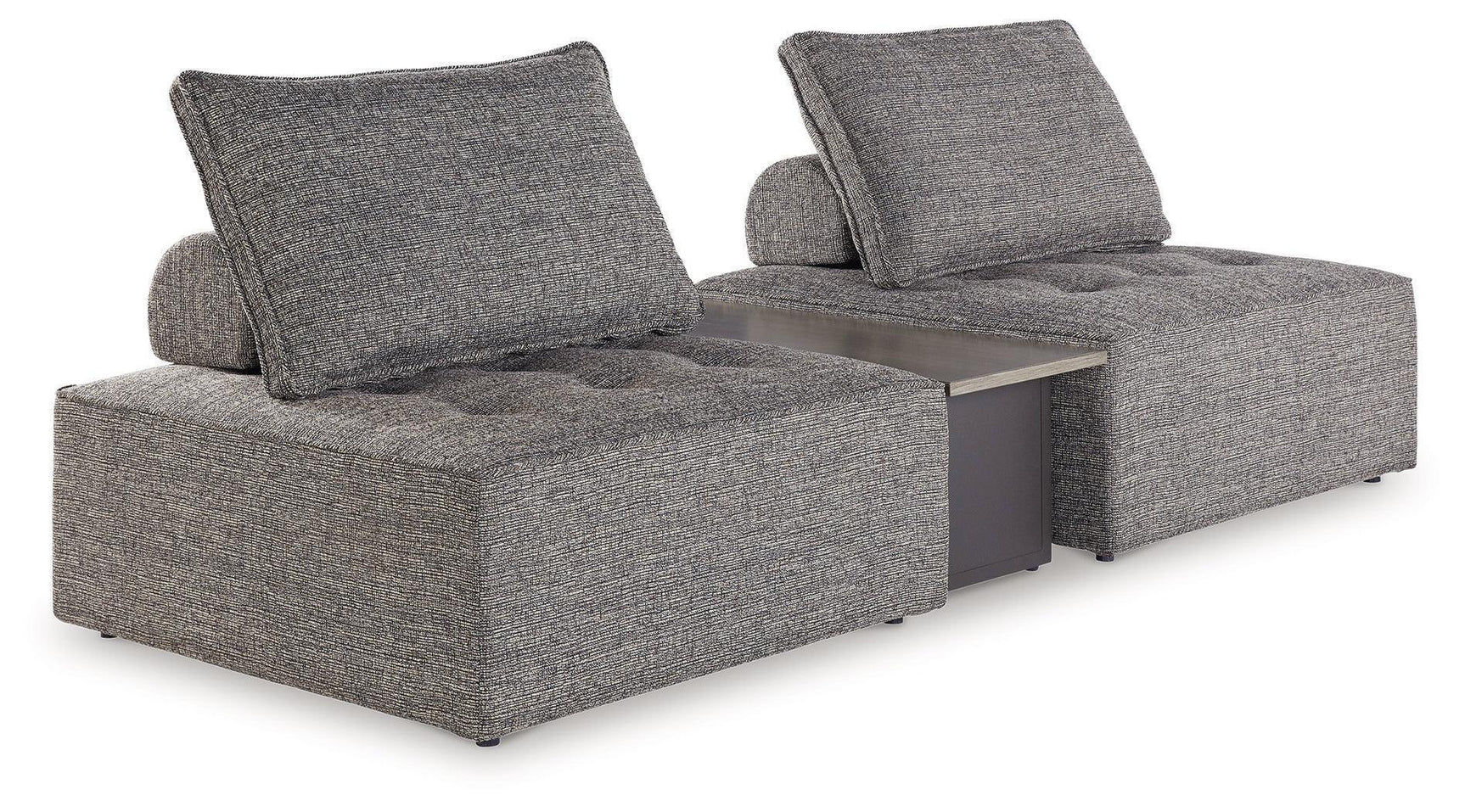 Bree Zee Brown 3-Piece Outdoor Sectional Set