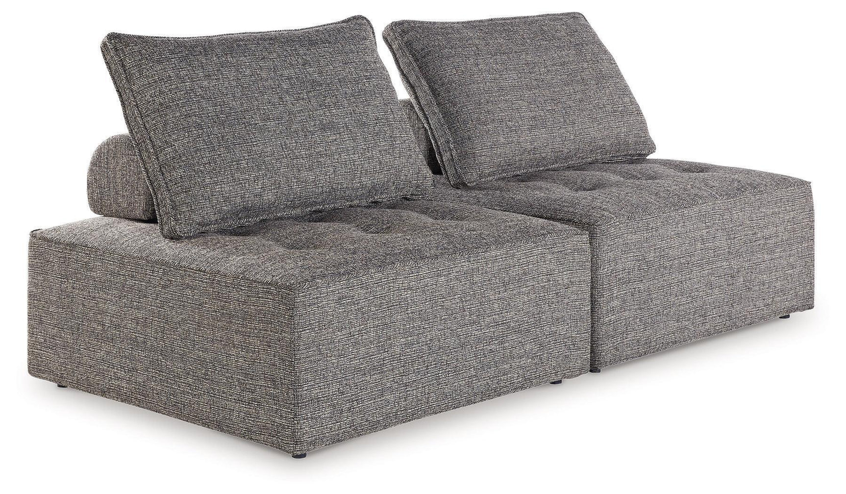 Bree Zee Brown 2-Piece Outdoor Sectional Set