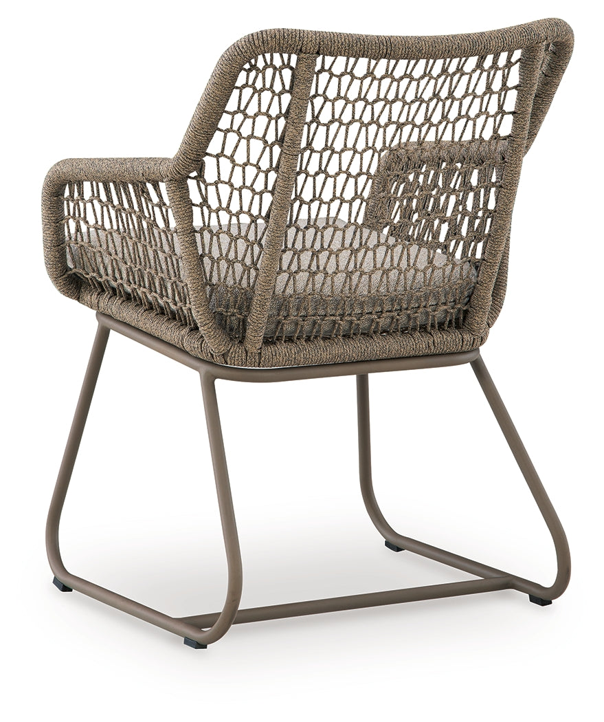Majors Beach Beige Outdoor Table and 2 Chairs