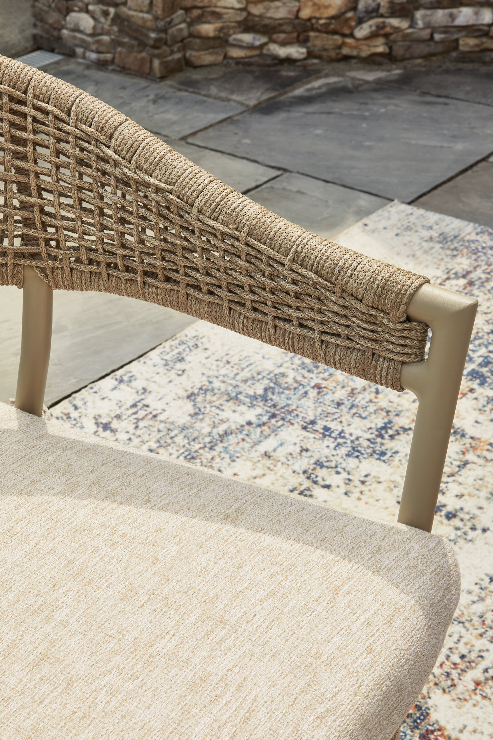 Orchard Beige Beach Outdoor Dining Table and 4 Chairs