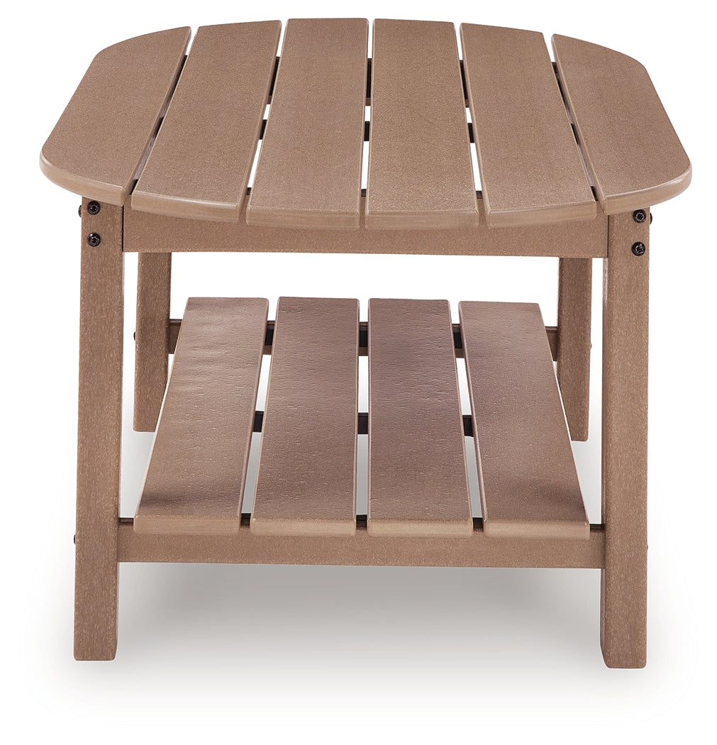 Grover Beach Driftwood Outdoor Coffee Table