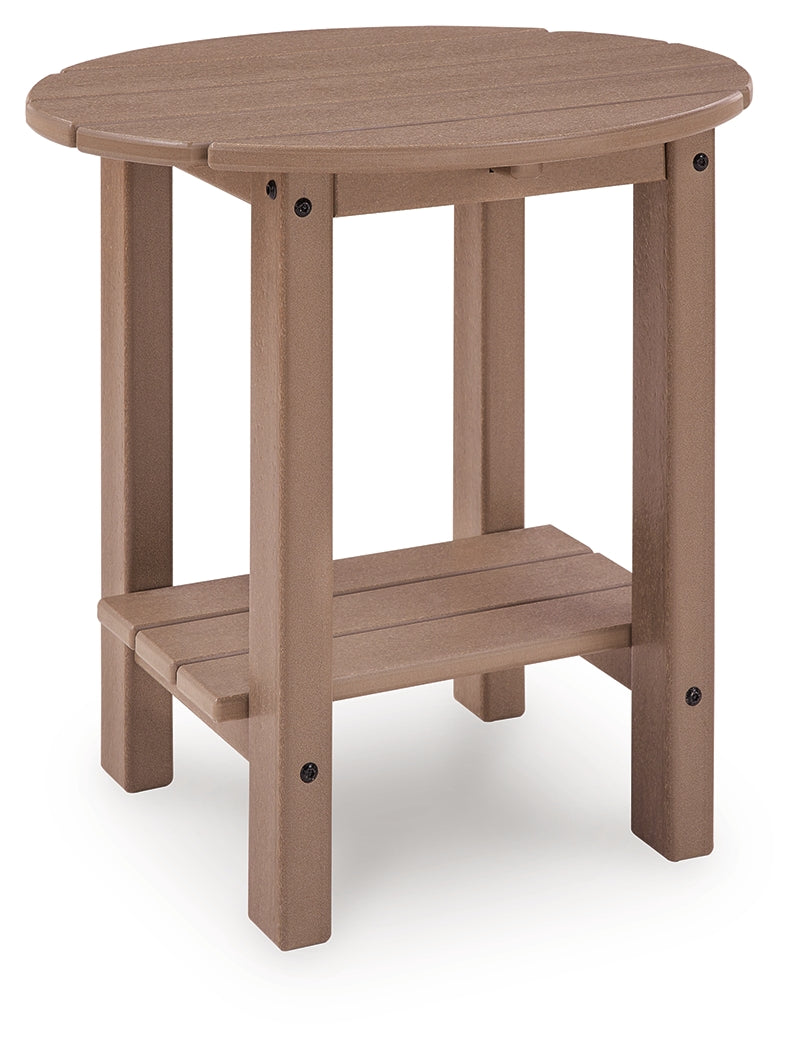 Grover Beach Driftwood Outdoor End Table