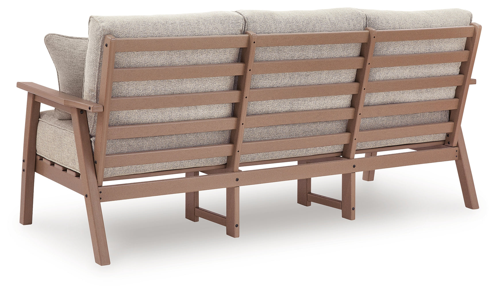 Grover Driftwood Beach Outdoor Sofa with 2 Lounge Chairs