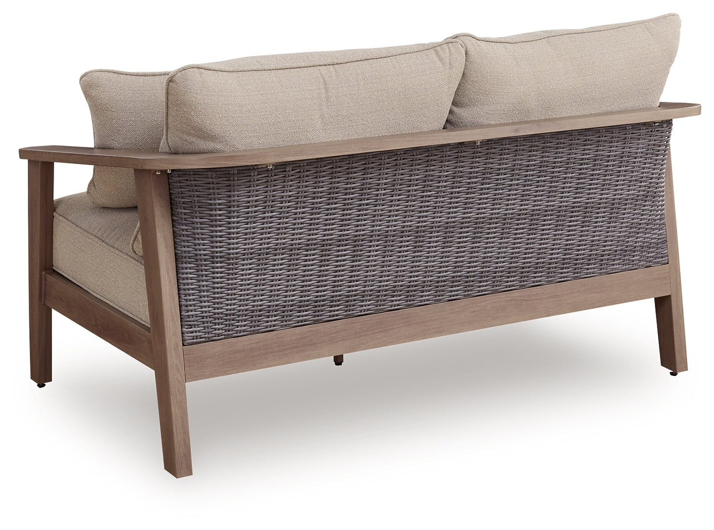 Harmony Natural/Gray Headlands Outdoor Sofa and Loveseat